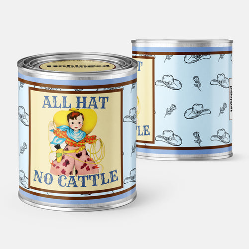 All Hat No Cattle Western Soy Candle
