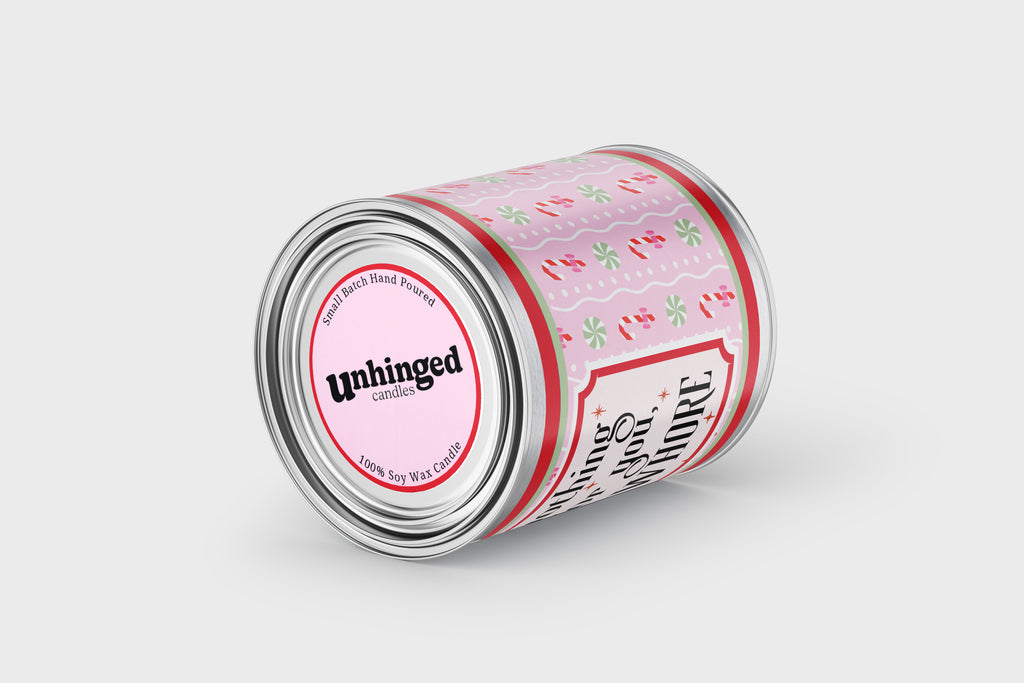 Nothing For You Soy Wax Christmas Candle for Your Slutty Friend